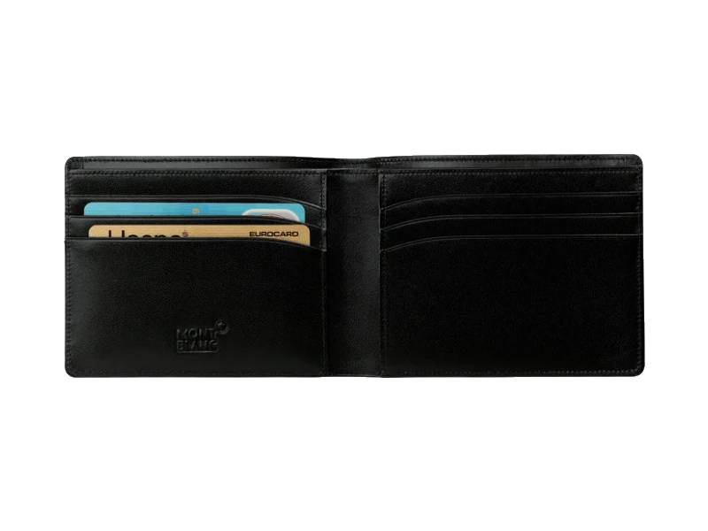 WALLET 6CC BLACK MEISTERSTUCK 4810 MONTBLANC 129242